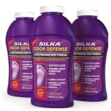 Silka Foot Powder: Odor-Fighting Absorbs Sweat & M