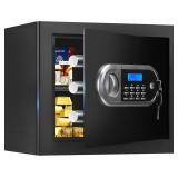 1.3 Cuft Small Home Safes Water and Fireproof, Ant