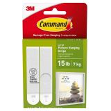 3M Command Picture and Frame Hanging Strips Heavy