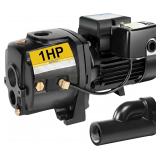 Acquaer 1HP Shallow/Deep Well Jet Pump, Cast Iron
