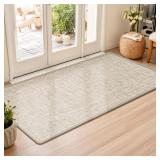LEKEEPGO Ultra Thin Indoor Door Mat 24'x47', Low-P