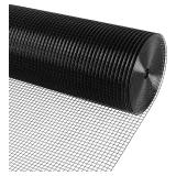 Black PVC Vinyl Coated Wire Mesh Hardware Cloth 1/