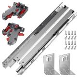 Drawer Slides Soft Close (1, 21 Inch)