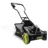Sun Joe Cordless Electric Push Lawn Mower with 11.