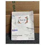Avery Dennison 3265 Half-Fold Greeting Cards - Mat