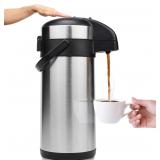 VONDIOR Airpot Coffee Dispenser with Pump - 169 Oz