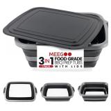BBQ Prep Tub 3-in-1 Large 30L Collapsible Cutting