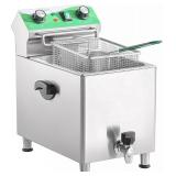 NUPANT Deep Fryer with Basket and Lid Commercial F