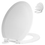 Elongated Toilet Seat Angol Shiold Quiet-Close Mol