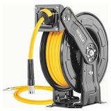 AIRZILLA Premium Steel Retractable Air Hose Reel W