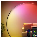 RGB Floor Lamp with 3 Color Temperatures, Ultra Br