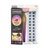 KISS imPRESS Press-On Falsies No-Glue False Eyelas