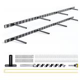 2pcs Floating Shelf Bracket Heavy Duty,Decorative