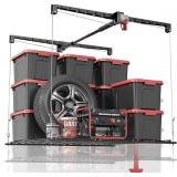 Overhead Garage Storage Lift, 4x4 Ft Ceiling Stora