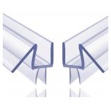 2-Pack Butecare Frameless Shower Door Bottom Seal