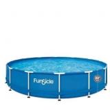 Funsicle 14ft Activity Above Ground Metal Frame Sw