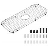 Sink Bottom Grid 27-1/2' x 14-1/4', Centered Drain