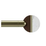 Umbra Lolly Curtain Rod 36-72' Brass Model # 10161