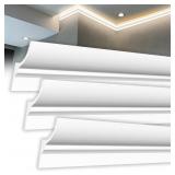 24 Pcs 47.24  (Total 94.5 Ft) Crown Molding Lighti