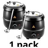 Suclain 2 10.5 Quart Commercial Soup Warmer 110v E