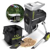 Sun Joe CJ603E 15-Amp Electric Silent Wood Chipper