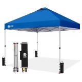 Crown Shades 10x10 Pop Up Canopy Tent with One Pus