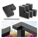 4Pack Corner Connector for 2.36' W x 1.18' H Stain