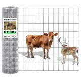 Gisafai 48in x 100ft Welded Wire Fence, 2 Inch x 4