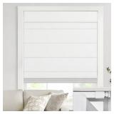 UNISHADES No Tools No Drill Cordless Roman Shades