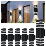 6Pack 15inch LED Square Up & Down Wall Lights,18W