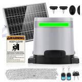 1300lbs Solar Sliding Gate Opener Chain Drive with