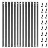 26 Pack Deck Spindles 36'X1', Flat Straight Porch