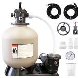 HYDROTOOLS by SWIMLINE 24 Inch Sand Filter Combo S