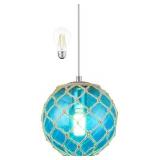 Blue Pendant Light Coastal Pendant Light Nautical