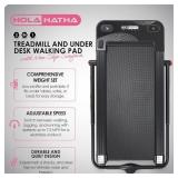 HolaHatha 2 In 1 Treadmill and Under Desk Walking