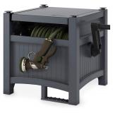 Suncast Garden Hose Hideaway Storage Reel Box, Cyb