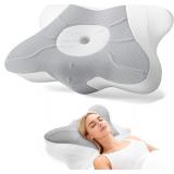 DUMOS Cervical Neck Pillow, Cooling Memory Foam Co