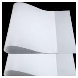 Pushglossy 2 Pcs 48' x 24' x 1/30' Flexible Transl