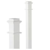 3' x 48' Wood Box Newel Stair Newel Post Solid Pop
