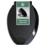 Black Plastic Toilet Seat Elongated Easy Close Com