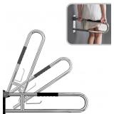 31 Inch Toilet Grab Bar, Flip-UpSafety Rail with S