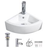 Small Bathroom Sink Wall Mounted Basin Triangle Co