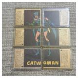 1966 TOPPS BATMAN RED BAT Complete 'Catwoman...