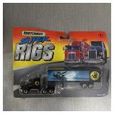 Matchbox 1995 Super Rigs BLACK / BODY GLOVE...