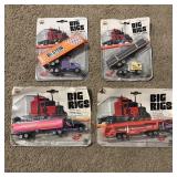 Big Rigs Vintage Lot of 4 HO Scale Corvette,...