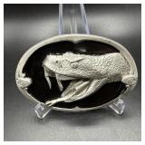 Vintage 1993 GAP Snake Cobra Black Enameled...