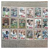 18 NY Jets Autograph Cards Lot 1980s Signed...