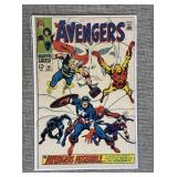 Marvel Comics The Avengers #58 (1968) Silver...
