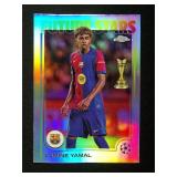 2024-25 Topps Chrome UEFA Lamine Yamal #27...