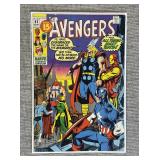 AVENGERS #92 MARVEL 1971  SHARP CAPT.MARVEL...